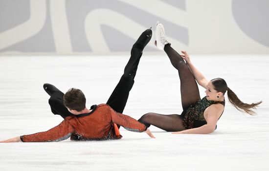 Russia Figure Skating Test Skates Ice Dance