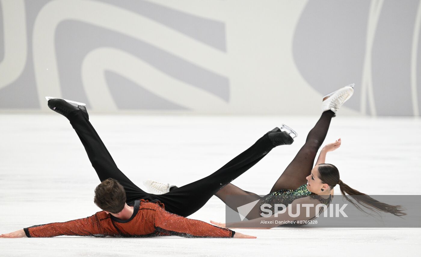 Russia Figure Skating Test Skates Ice Dance