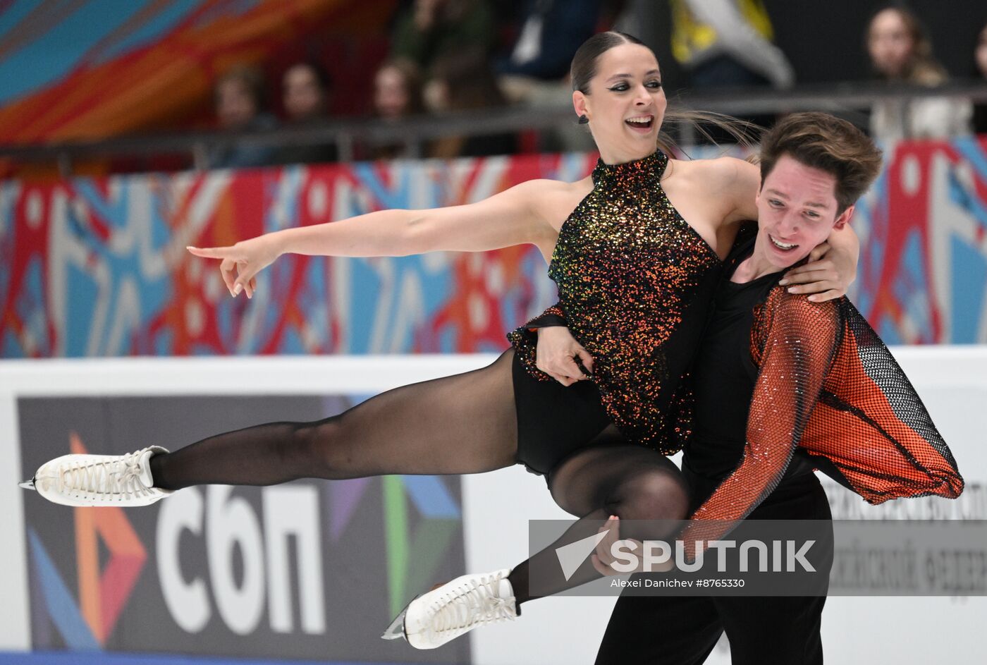 Russia Figure Skating Test Skates Ice Dance