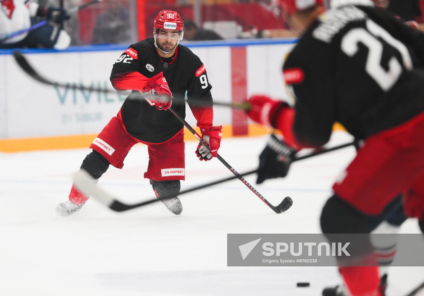 Russia Ice Hockey Kontinental League Spartak - Torpedo