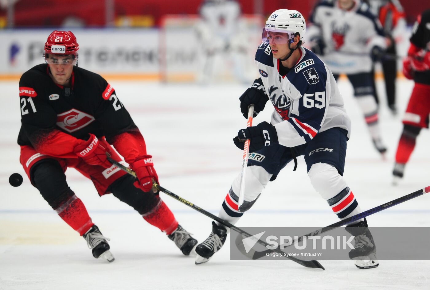 Russia Ice Hockey Kontinental League Spartak - Torpedo