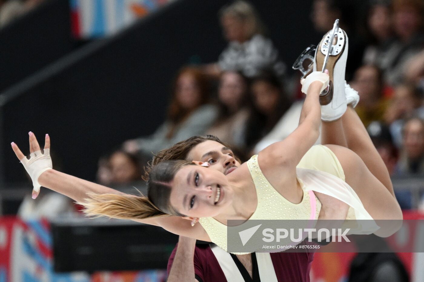 Russia Figure Skating Test Skates Ice Dance