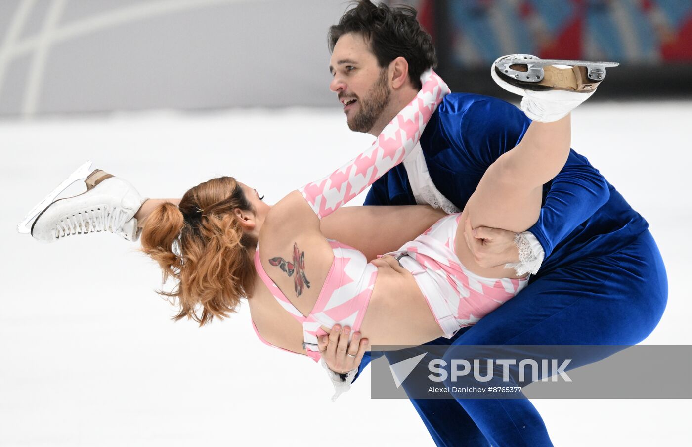 Russia Figure Skating Test Skates Ice Dance