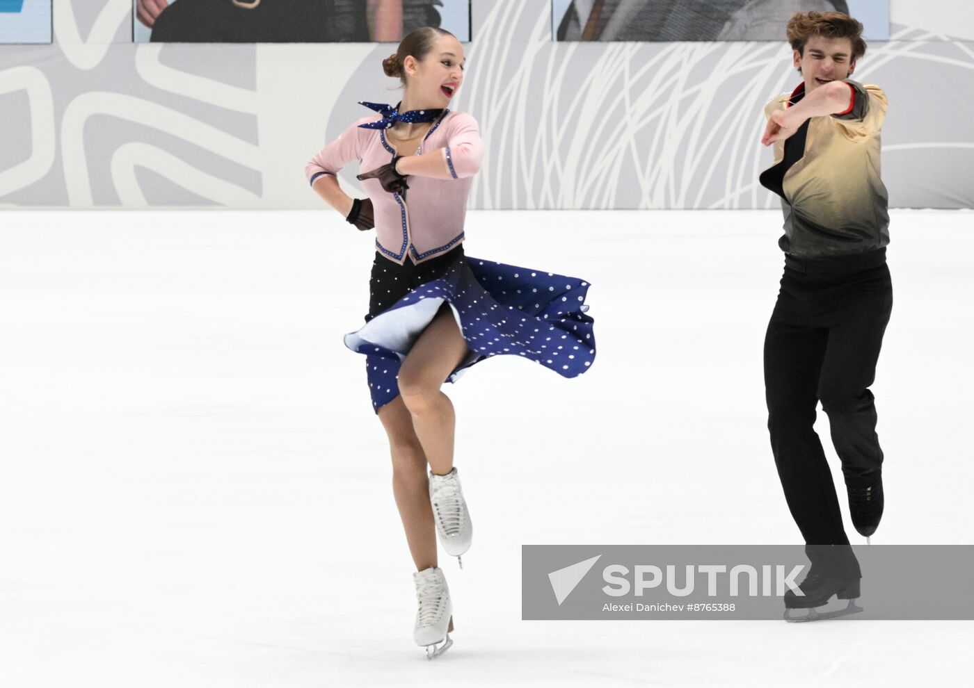 Russia Figure Skating Test Skates Ice Dance