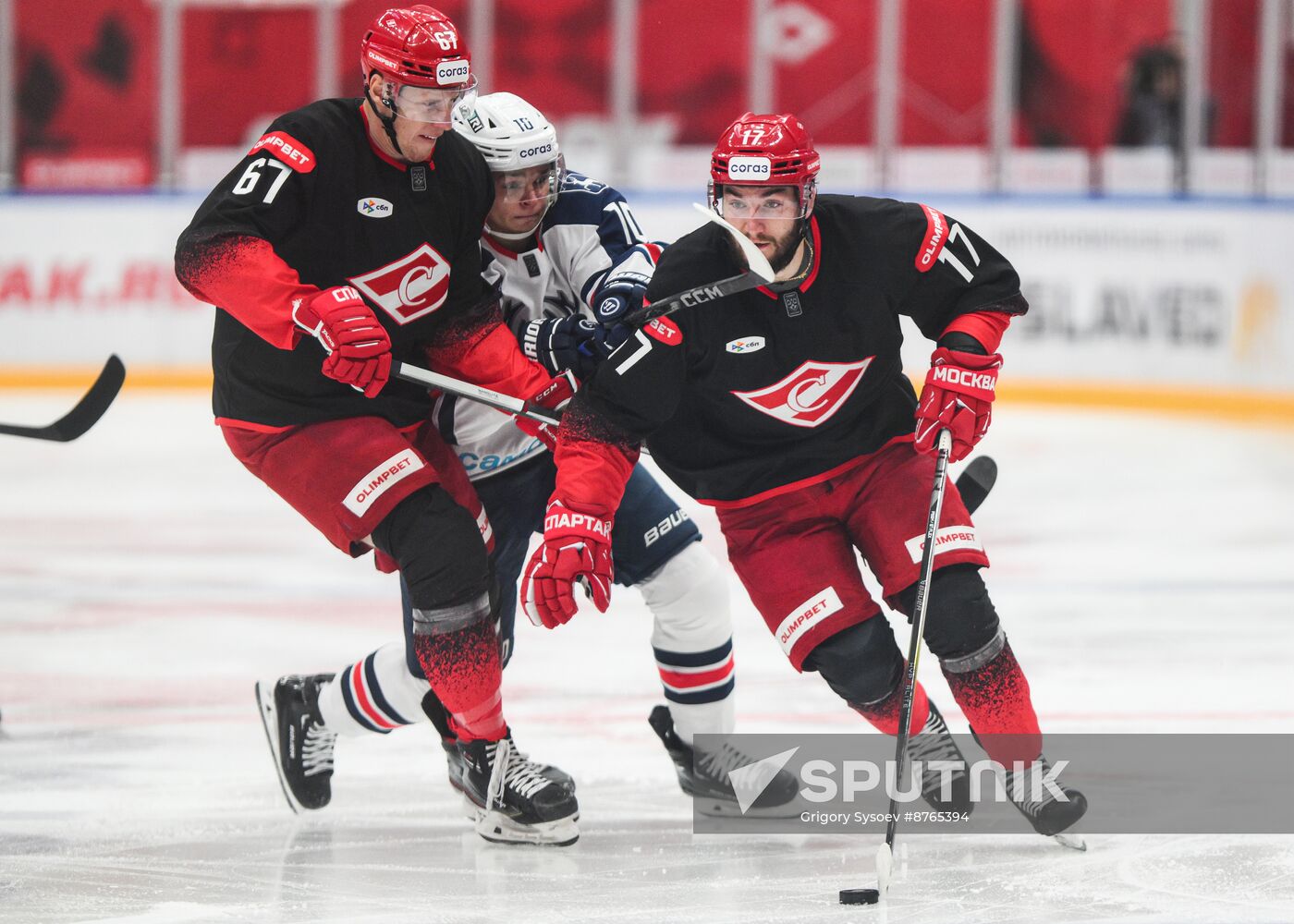 Russia Ice Hockey Kontinental League Spartak - Torpedo