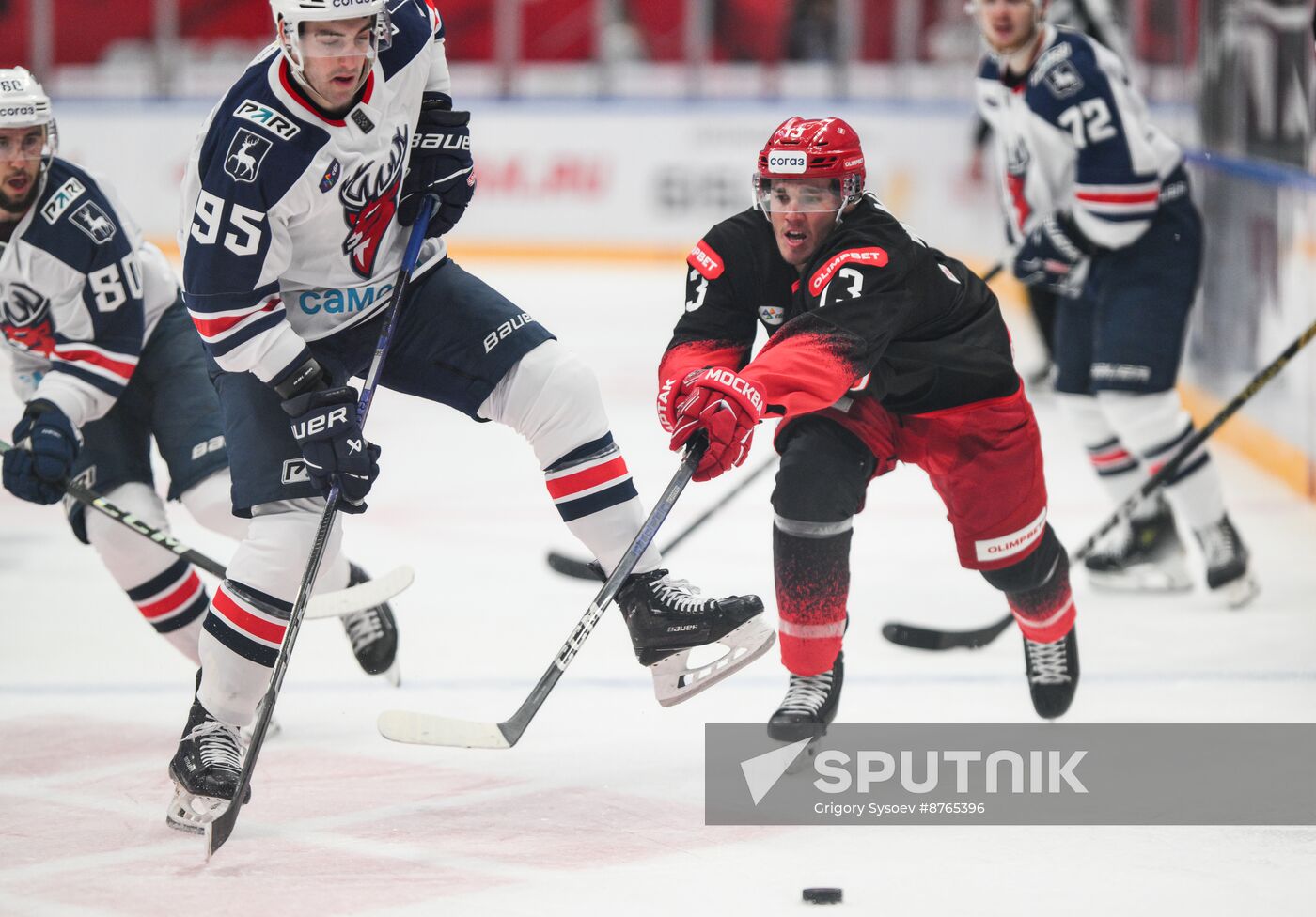 Russia Ice Hockey Kontinental League Spartak - Torpedo