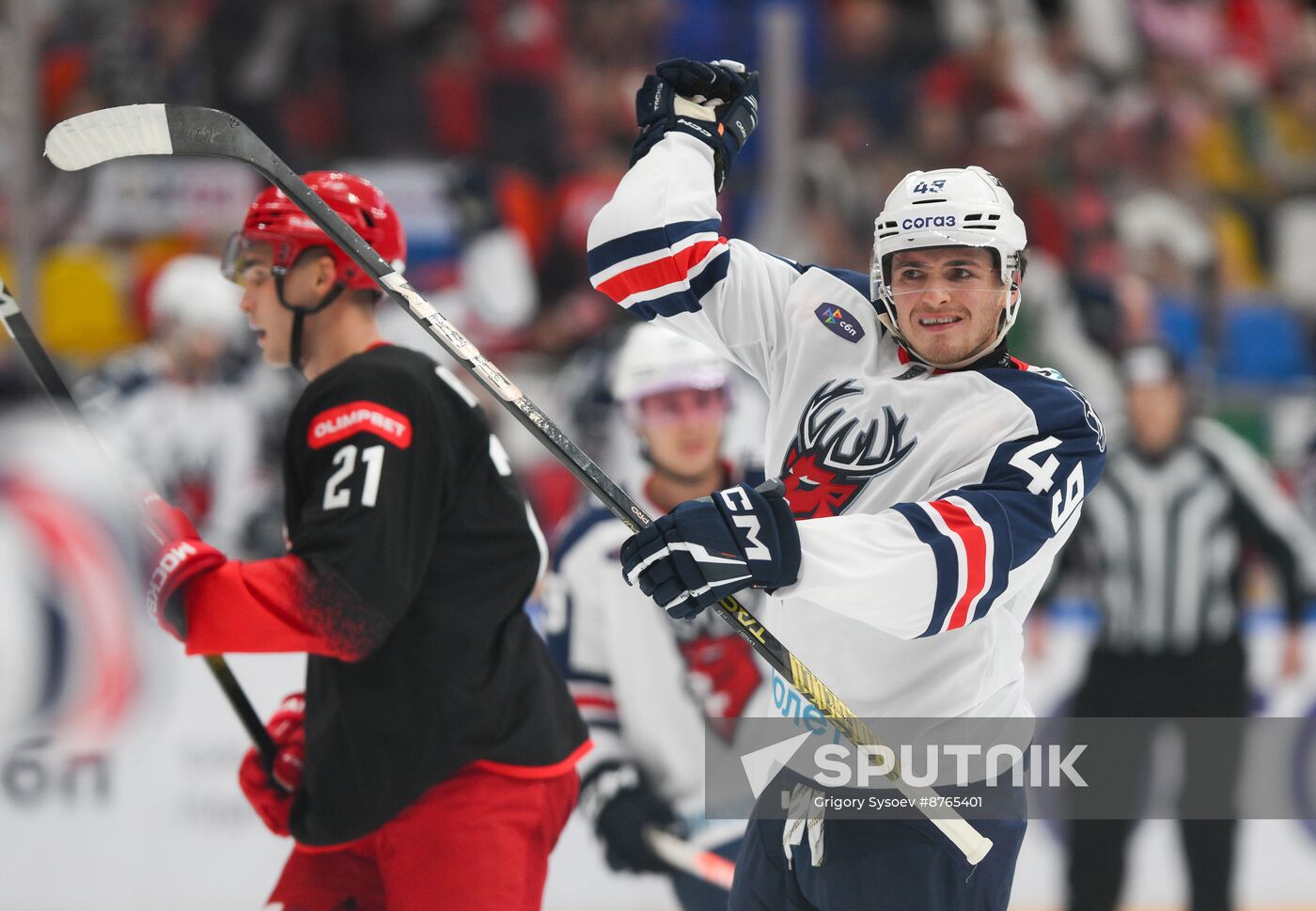 Russia Ice Hockey Kontinental League Spartak - Torpedo