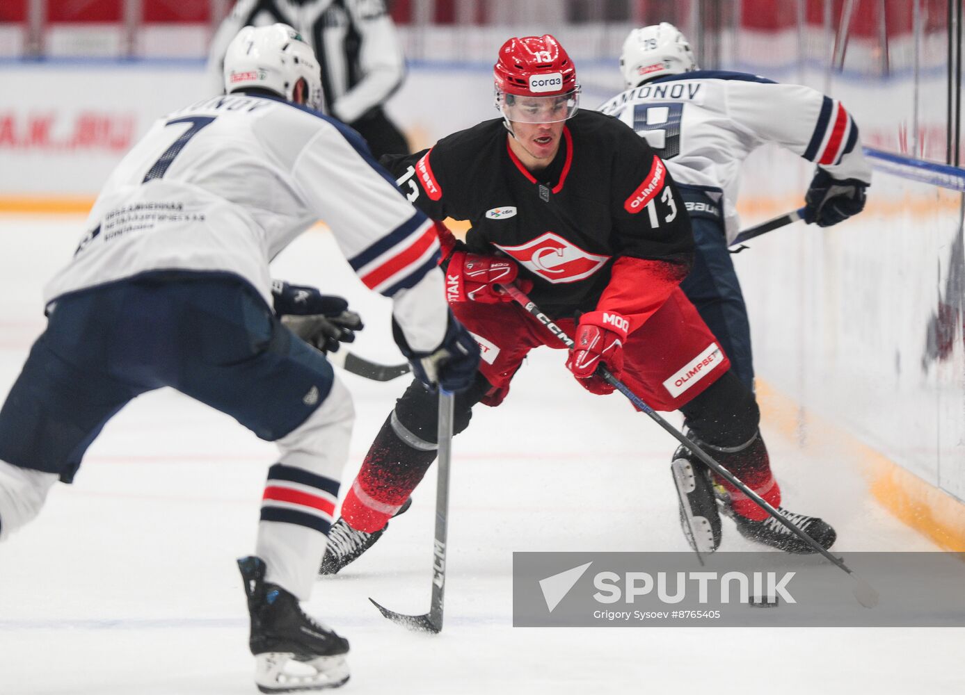 Russia Ice Hockey Kontinental League Spartak - Torpedo