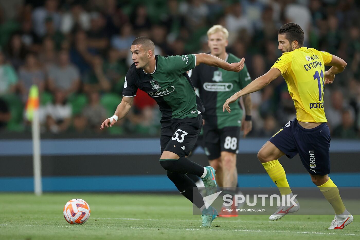 Russia Soccer Premier-League Krasnodar - Rostov