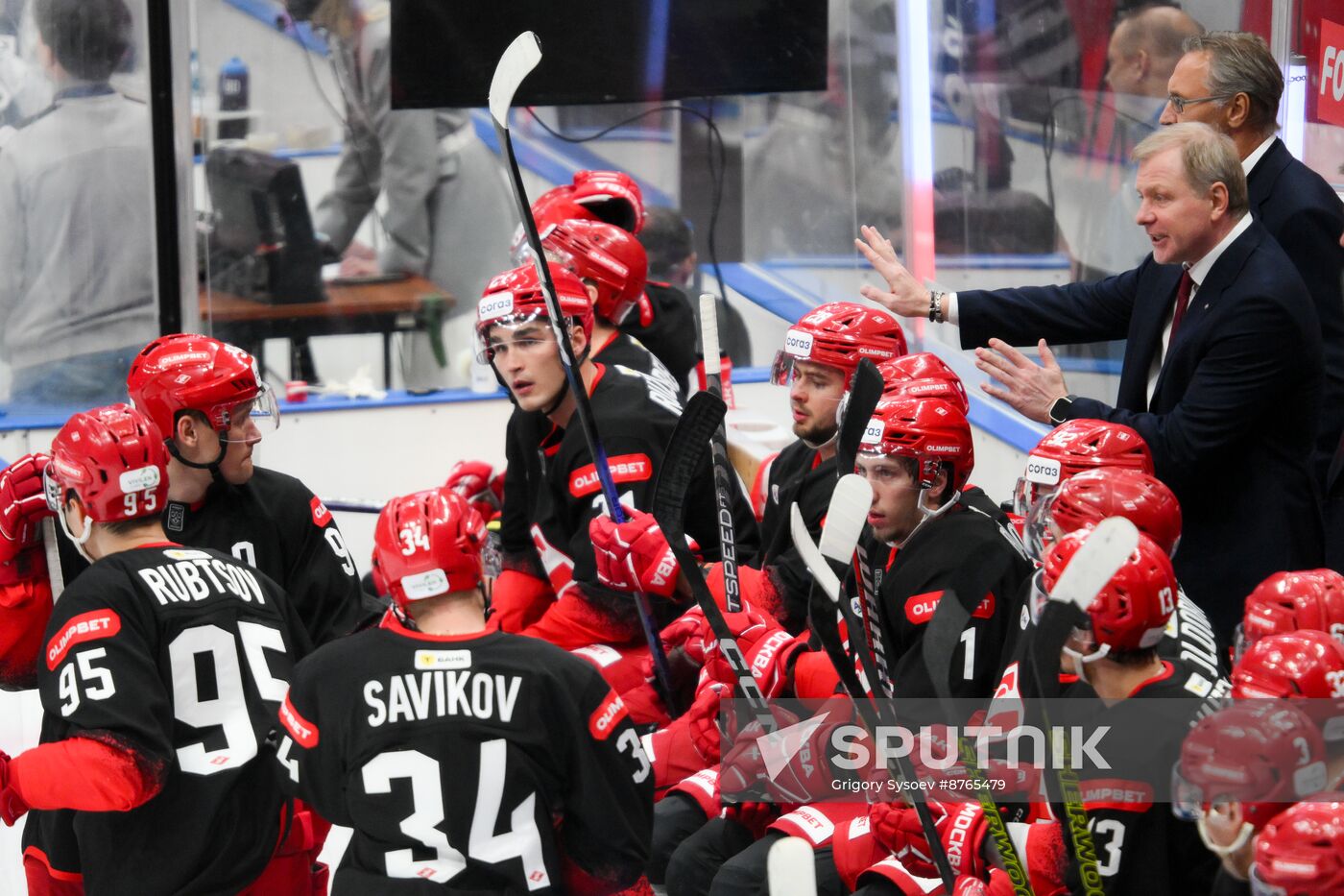 Russia Ice Hockey Kontinental League Spartak - Torpedo