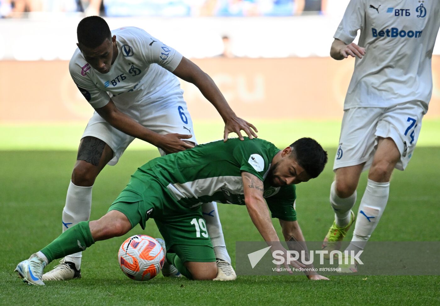 Russia Soccer Premier-League Dynamo - Akhmat