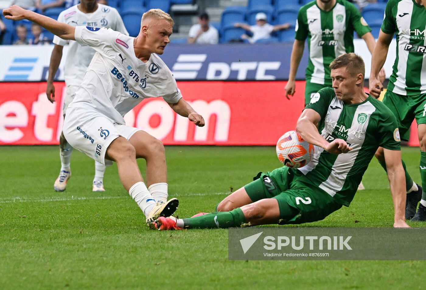 Russia Soccer Premier-League Dynamo - Akhmat