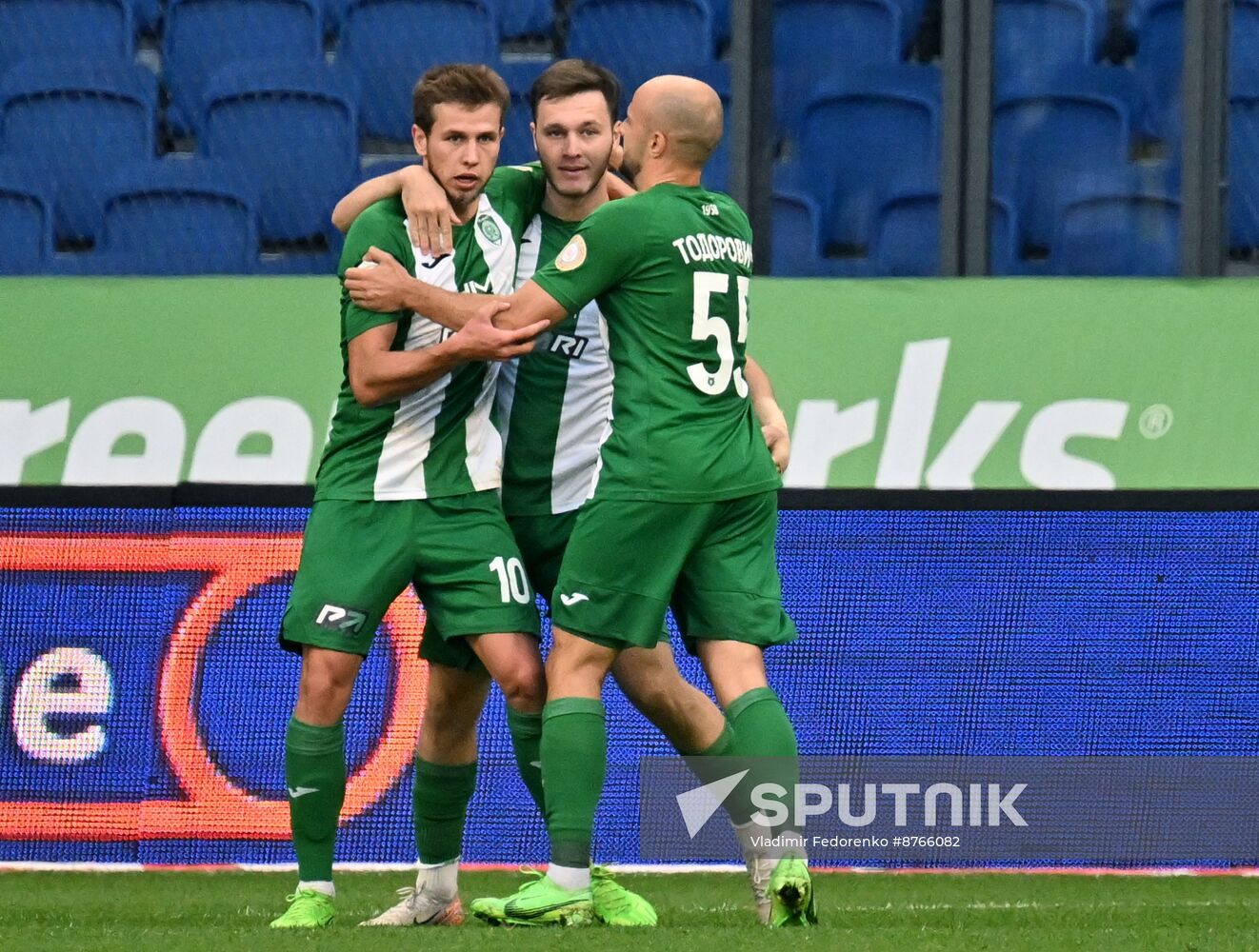 Russia Soccer Premier-League Dynamo - Akhmat