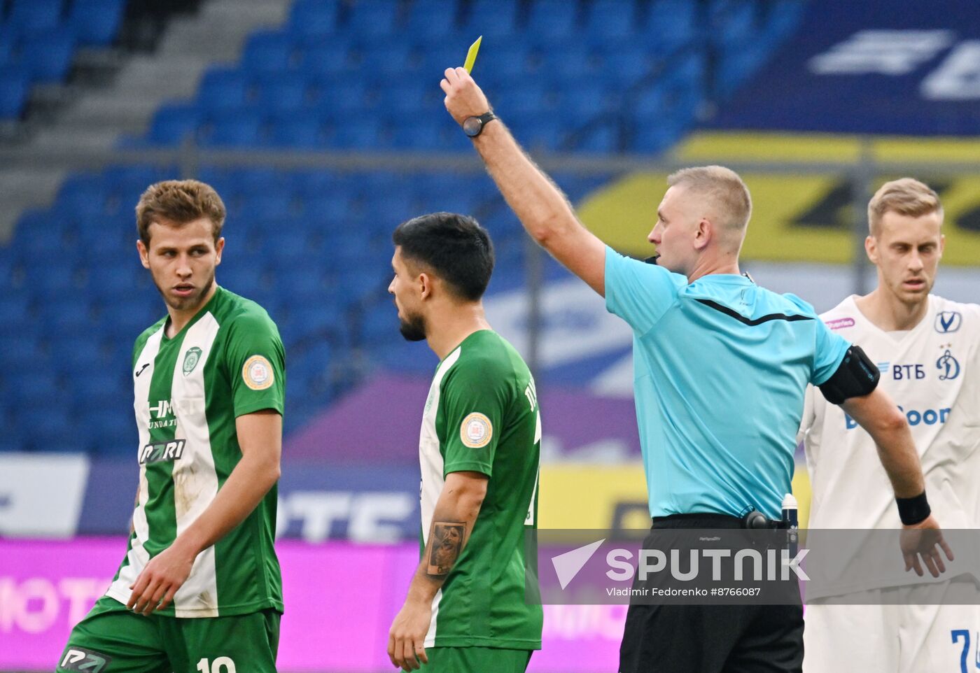 Russia Soccer Premier-League Dynamo - Akhmat