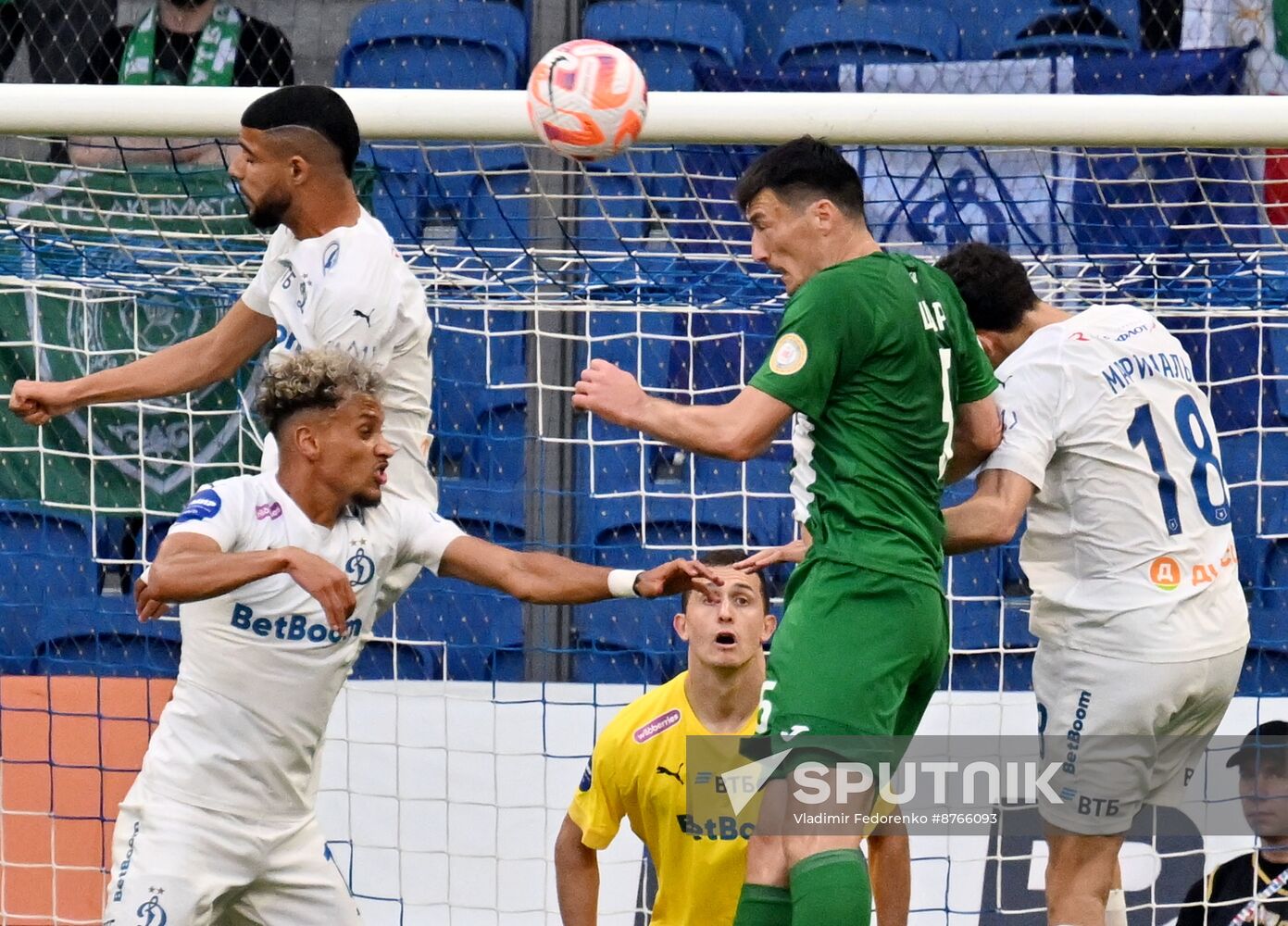 Russia Soccer Premier-League Dynamo - Akhmat