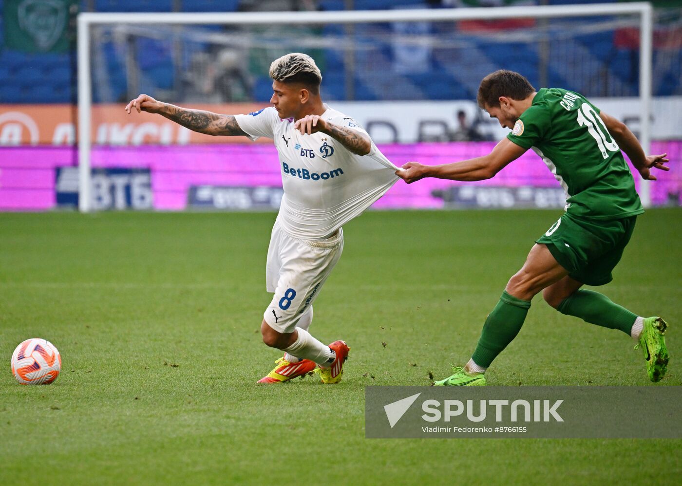 Russia Soccer Premier-League Dynamo - Akhmat