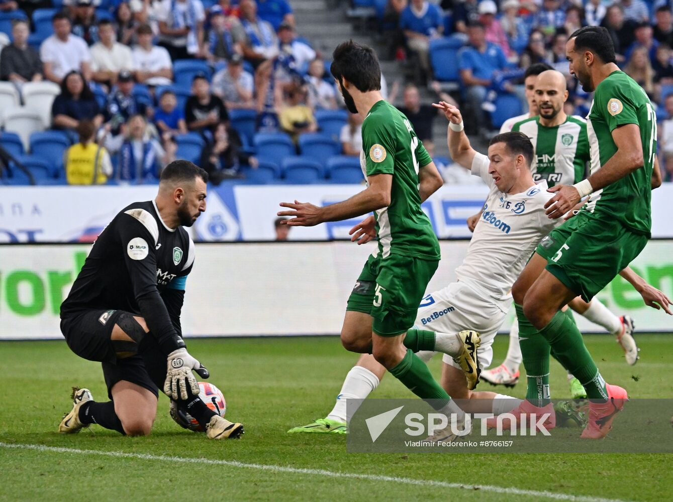 Russia Soccer Premier-League Dynamo - Akhmat