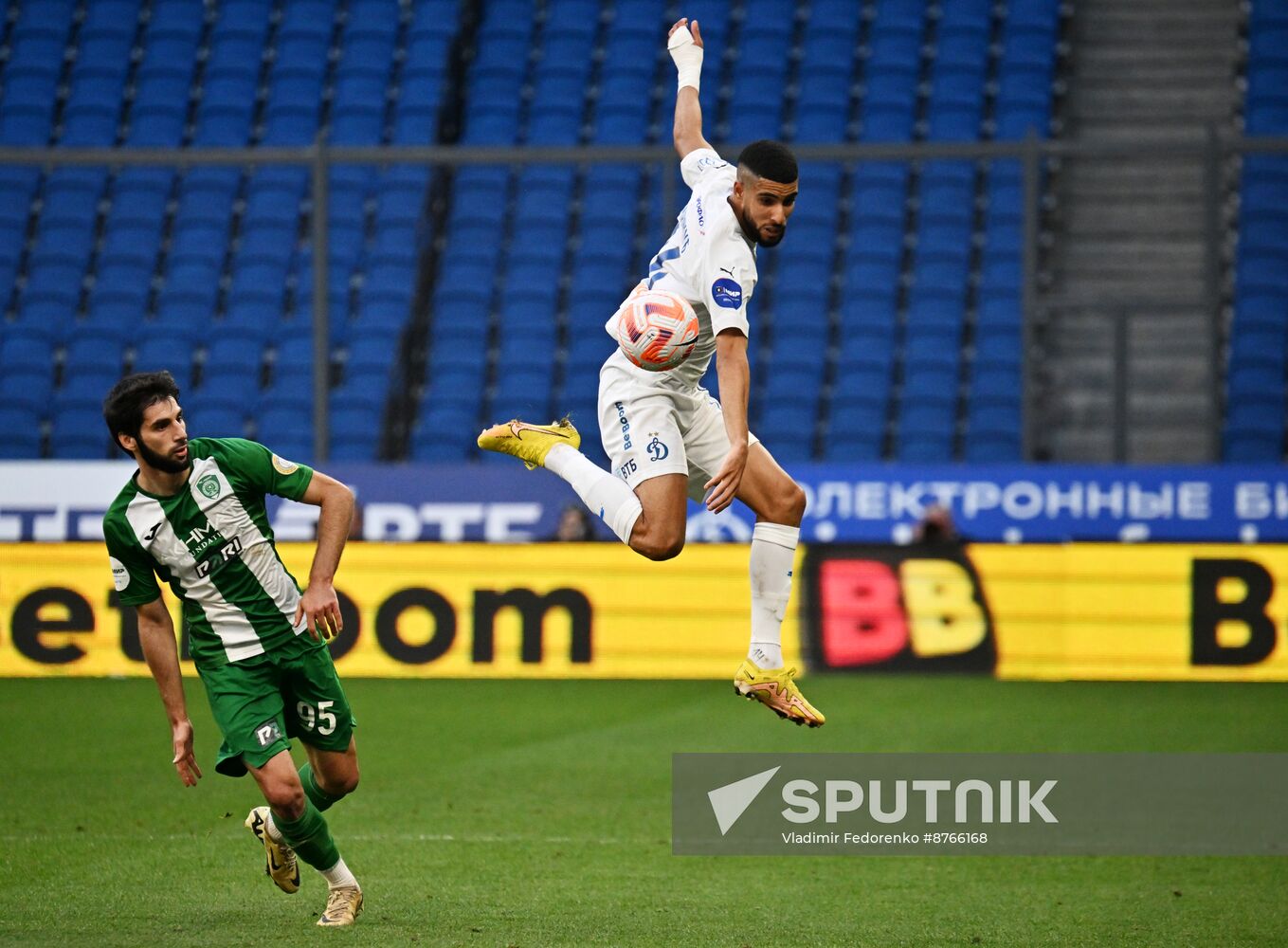 Russia Soccer Premier-League Dynamo - Akhmat