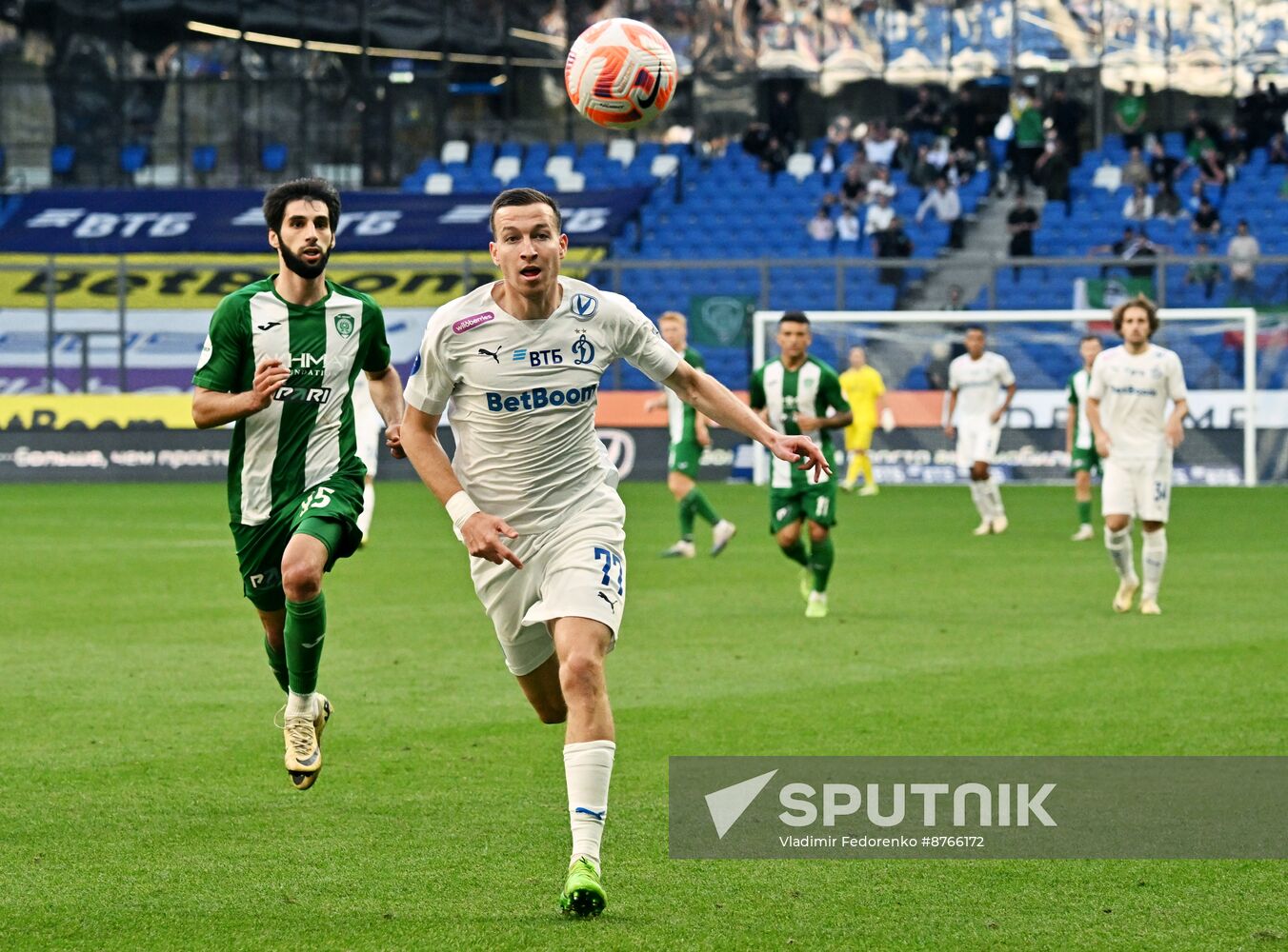 Russia Soccer Premier-League Dynamo - Akhmat