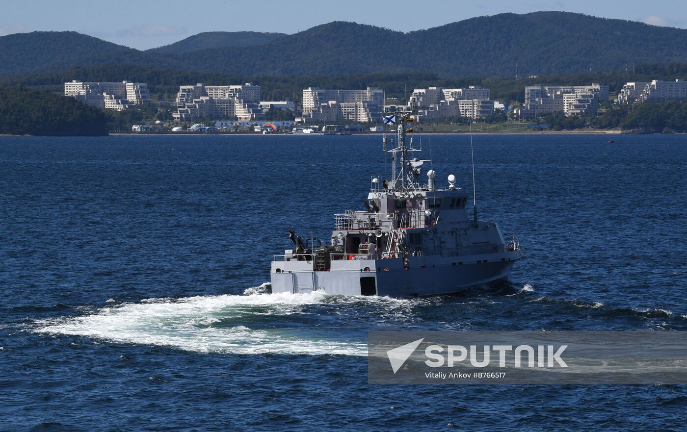 Russia Naval Drills