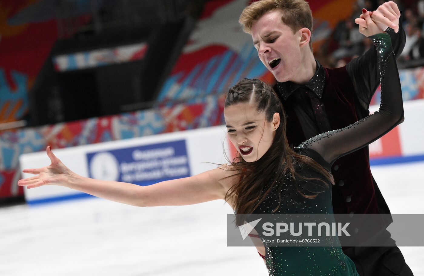 Russia Figure Skating Test Skates Ice Dance