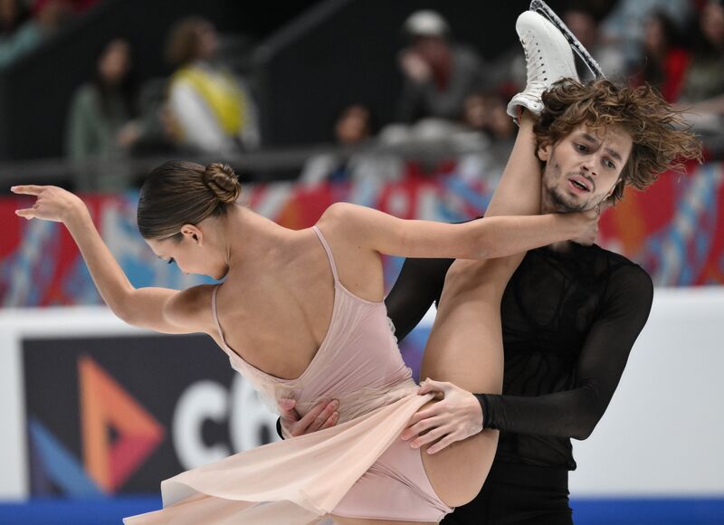 Russia Figure Skating Test Skates Ice Dance