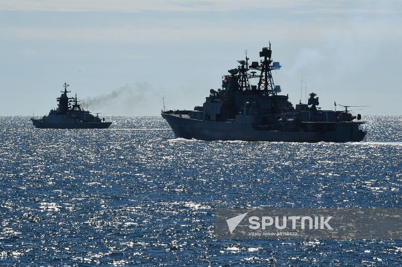 Russia Naval Drills