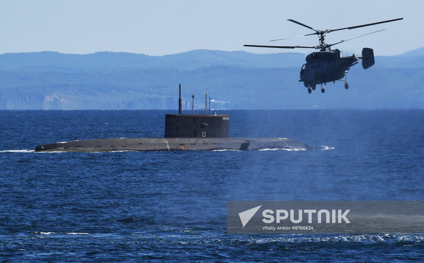 Russia Naval Drills