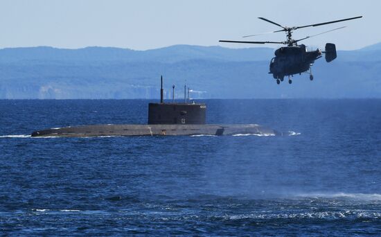 Russia Naval Drills