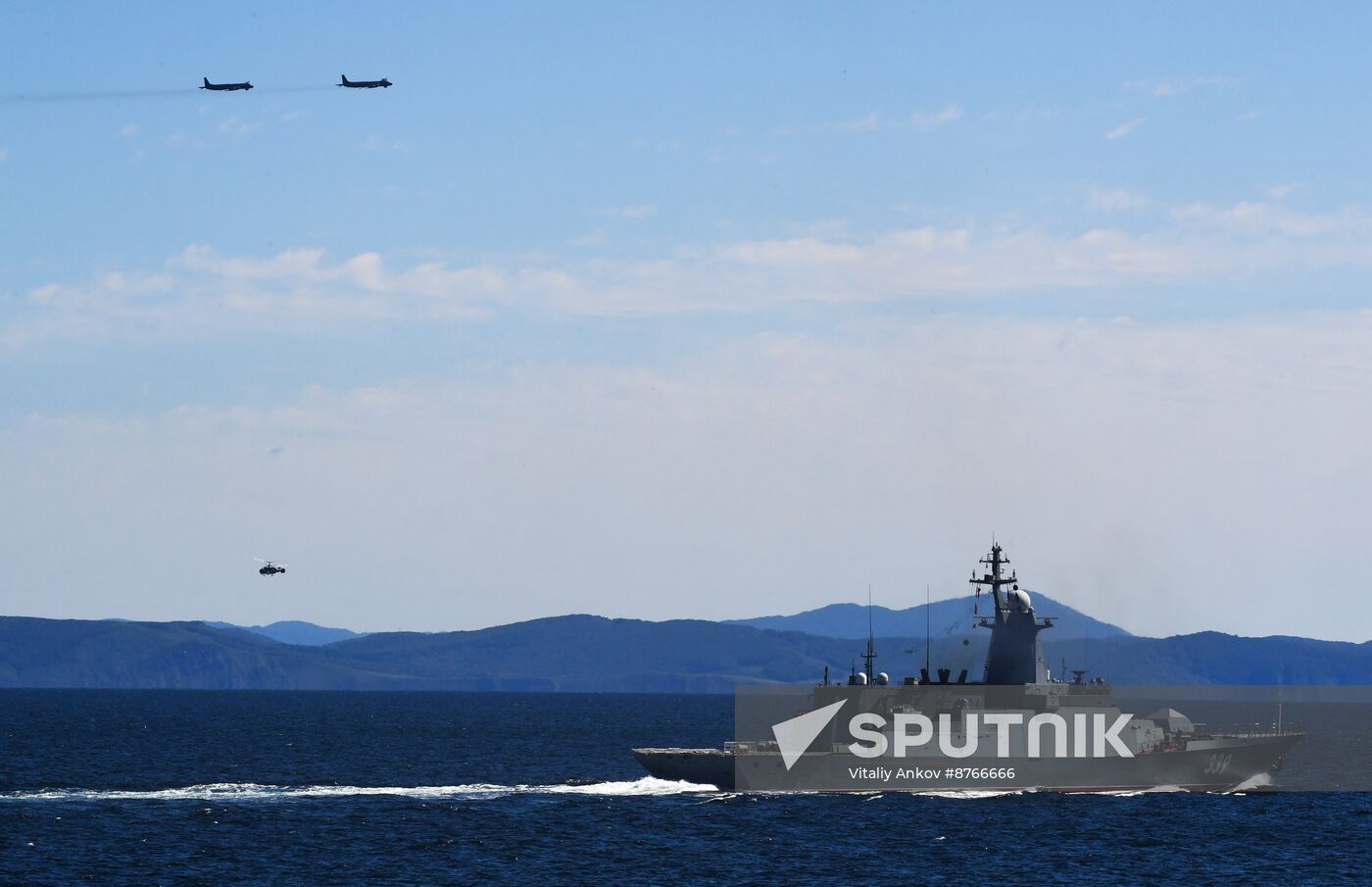 Russia Naval Drills