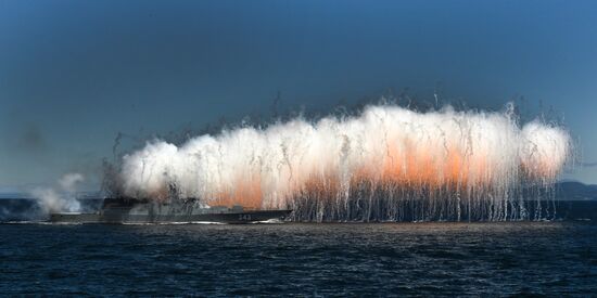 Russia Naval Drills