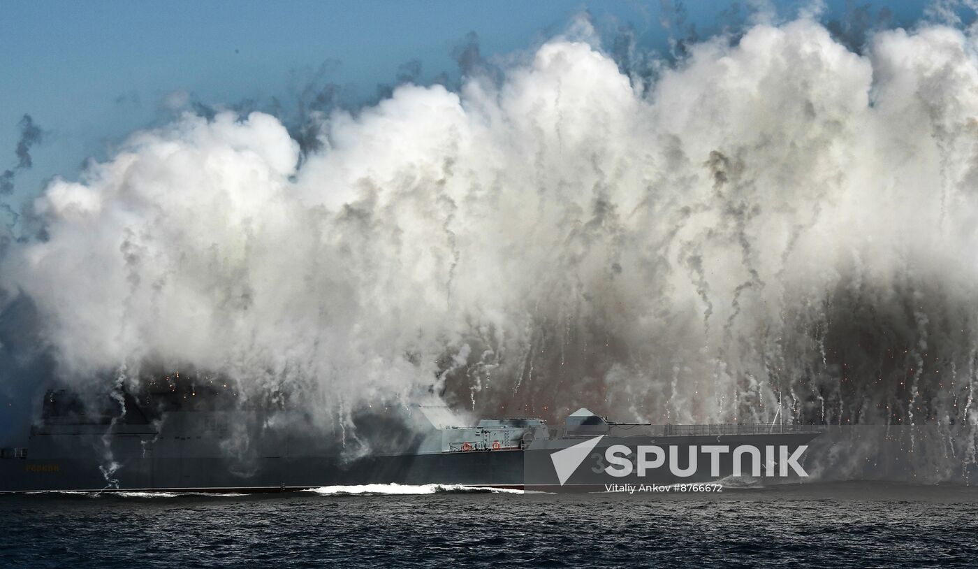 Russia Naval Drills