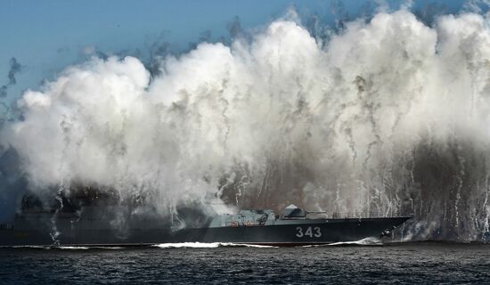 Russia Naval Drills