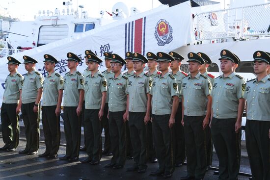 Russia China Coast Guard Exercises