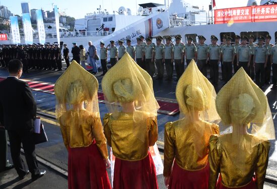 Russia China Coast Guard Exercises