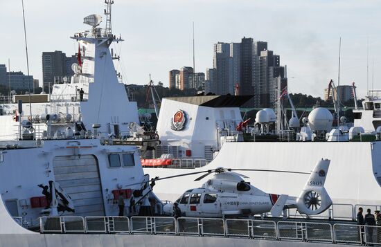 Russia China Coast Guard Exercises