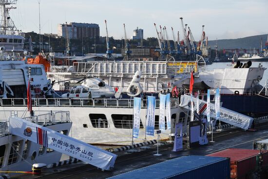 Russia China Coast Guard Exercises