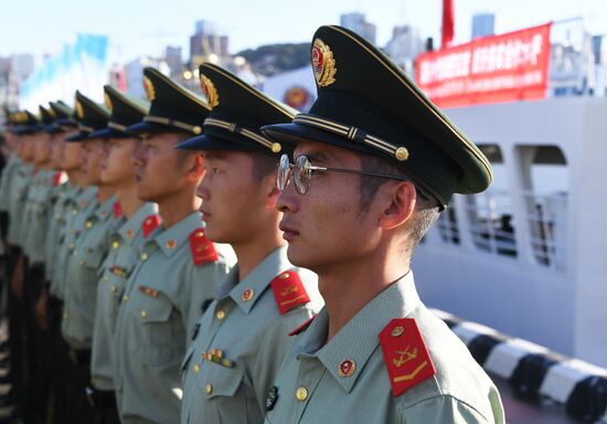 Russia China Coast Guard Exercises