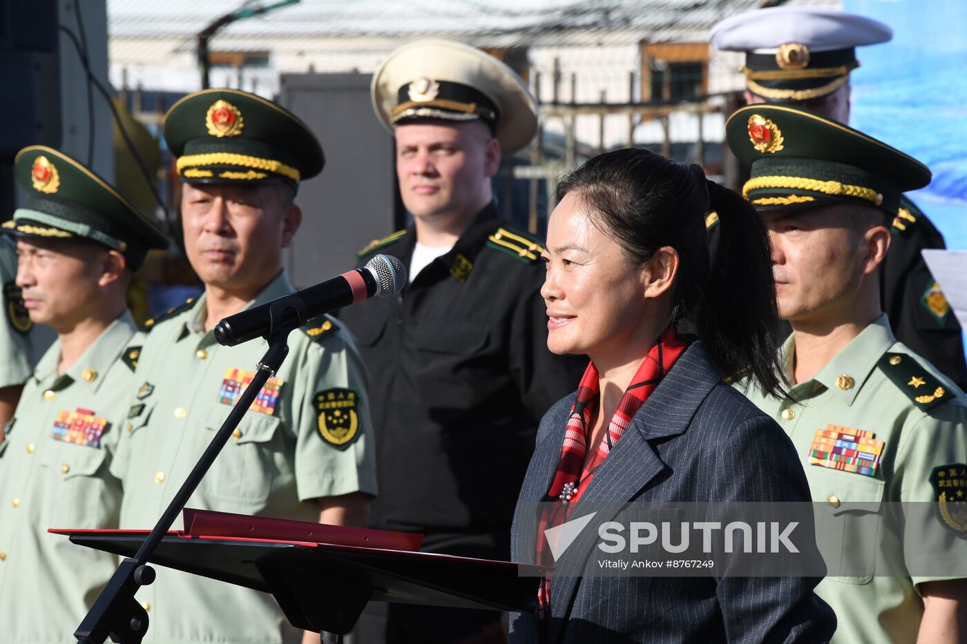 Russia China Coast Guard Exercises