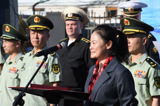 Russia China Coast Guard Exercises