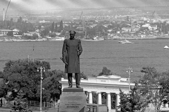 Monument to Admiral Nakhimov in Sevastopol