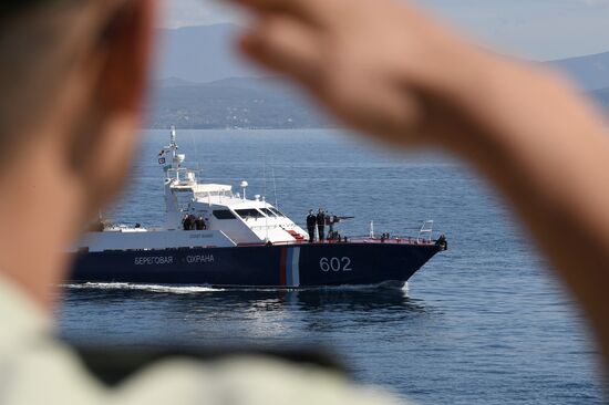 Russia China Coast Guard Exercises