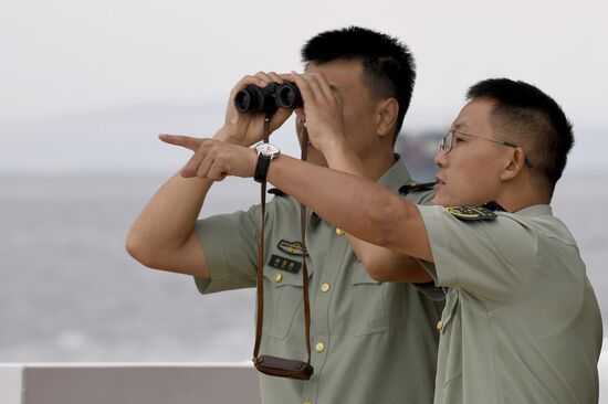 Russia China Coast Guard Exercises