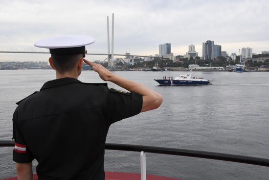 Russia China Coast Guard Exercises