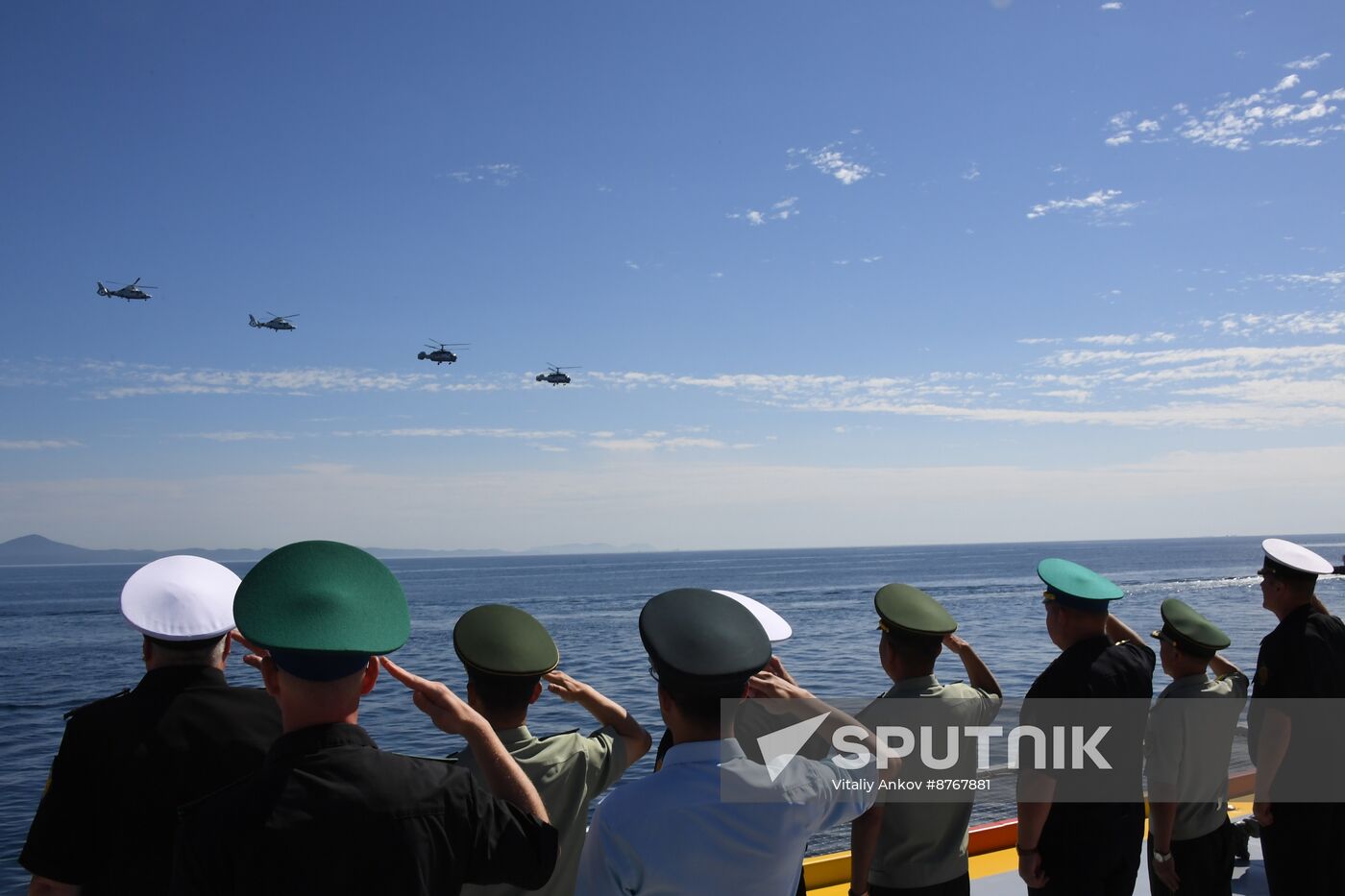 Russia China Coast Guard Exercises