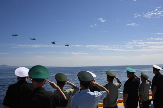 Russia China Coast Guard Exercises