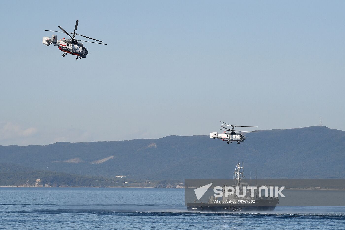 Russia China Coast Guard Exercises