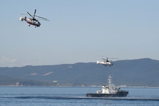 Russia China Coast Guard Exercises