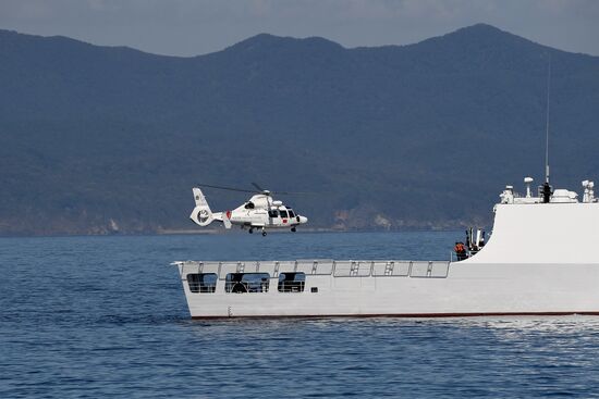 Russia China Coast Guard Exercises