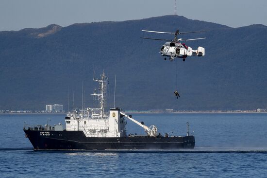 Russia China Coast Guard Exercises